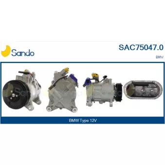 Compresseur, climatisation SANDO OEM 64529223695