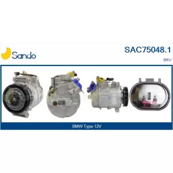 Compresseur, climatisation SANDO OEM 64506901783