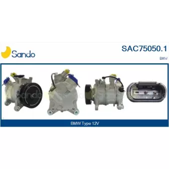 Compresseur, climatisation SANDO OEM 64529225704
