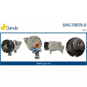 Compresseur, climatisation SANDO OEM 64521171310