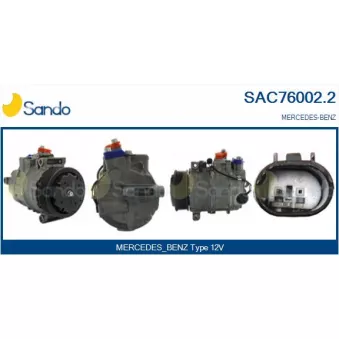 Compresseur, climatisation SANDO OEM A0012300111