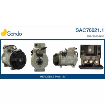 Compresseur, climatisation SANDO OEM 0002300611