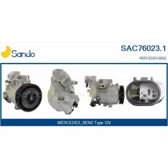 Compresseur, climatisation SANDO OEM 0002309411