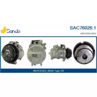 Compresseur, climatisation SANDO OEM A0012307011