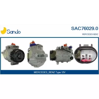 Compresseur, climatisation SANDO OEM 0022301211