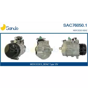 Compresseur, climatisation SANDO OEM 0008306300