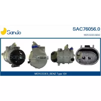 Compresseur, climatisation SANDO OEM a0022304511