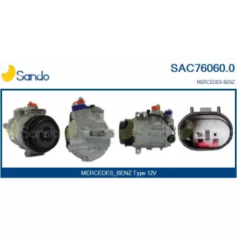 Compresseur, climatisation SANDO OEM 0022307711