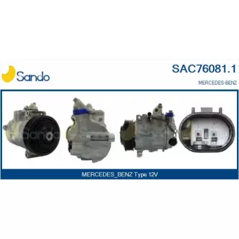 Compresseur, climatisation SANDO OEM A0022303311