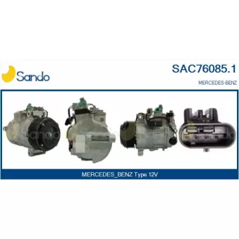 Compresseur, climatisation SANDO OEM A0032306011