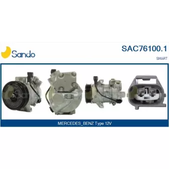Compresseur, climatisation SANDO OEM A4542300111