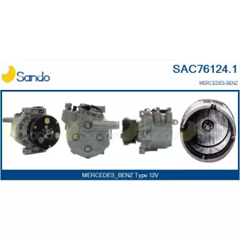Compresseur, climatisation SANDO OEM 0002304411