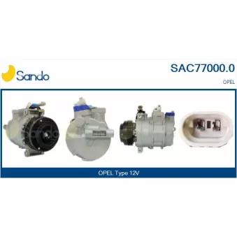 Compresseur, climatisation SANDO OEM 1854096