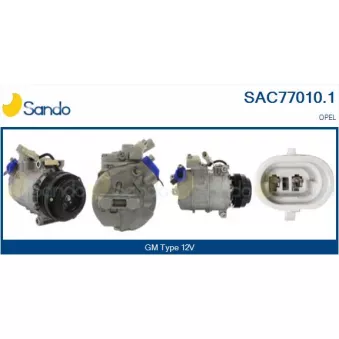 Compresseur, climatisation SANDO OEM 24443138