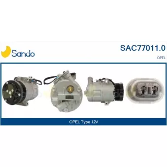 Compresseur, climatisation SANDO OEM 13297443