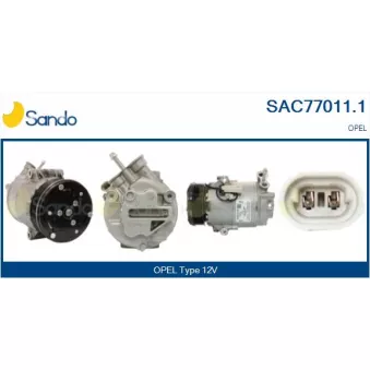 Compresseur, climatisation SANDO OEM 13297443