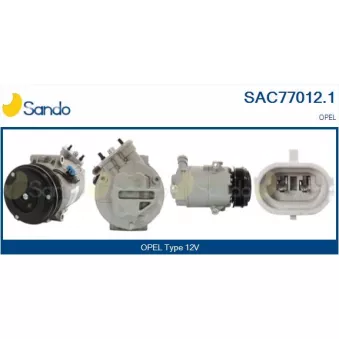 Compresseur, climatisation SANDO OEM 6854045