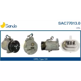 SANDO SAC77013.0 - Compresseur, climatisation