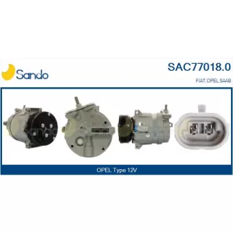 Compresseur, climatisation SANDO OEM R1580018