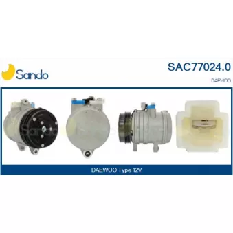 Compresseur, climatisation SANDO OEM 96528118