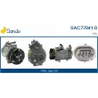 SANDO SAC77041.0 - Compresseur, climatisation