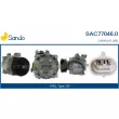 Compresseur, climatisation SANDO [SAC77046.0]