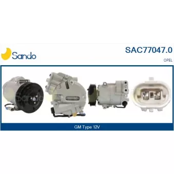 Compresseur, climatisation SANDO OEM 1618063