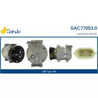 Compresseur, climatisation SANDO OEM 96442920
