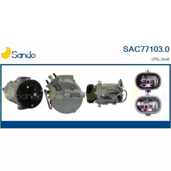 Compresseur, climatisation SANDO OEM 22861233