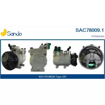 Compresseur, climatisation SANDO OEM 977012D100