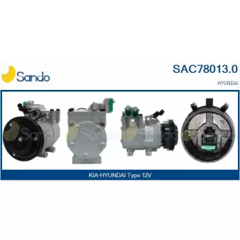 Compresseur, climatisation SANDO OEM 977011C150