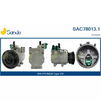 Compresseur, climatisation SANDO OEM 977011C150