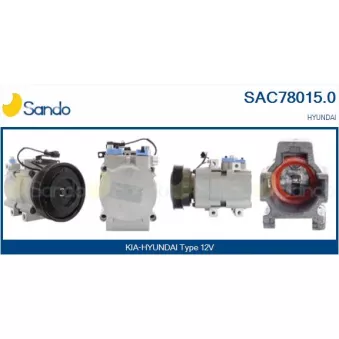 Compresseur, climatisation SANDO OEM 977012E200