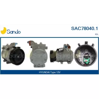 Compresseur, climatisation SANDO OEM 977012F200