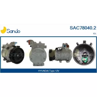 Compresseur, climatisation SANDO OEM 977012F200