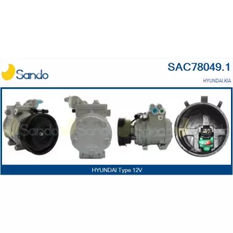 Compresseur, climatisation SANDO OEM 977012E550