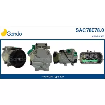 Compresseur, climatisation SANDO OEM 977012Y500