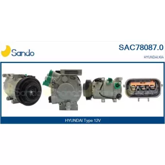 SANDO SAC78087.0 - Compresseur, climatisation