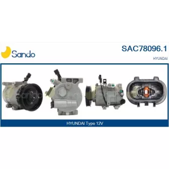 Compresseur, climatisation SANDO OEM 977013Z300