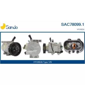 Compresseur, climatisation SANDO OEM 977013Z000