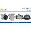 SANDO SAC78105.1 - Compresseur, climatisation