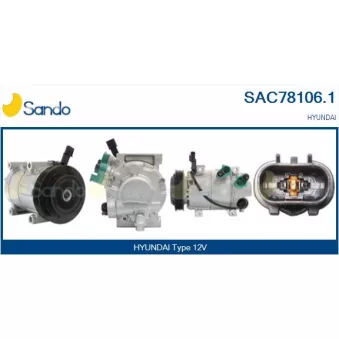 Compresseur, climatisation SANDO OEM 97701C8000