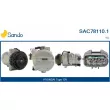 Compresseur, climatisation SANDO [SAC78110.1]
