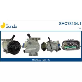 Compresseur, climatisation SANDO SAC78134.1