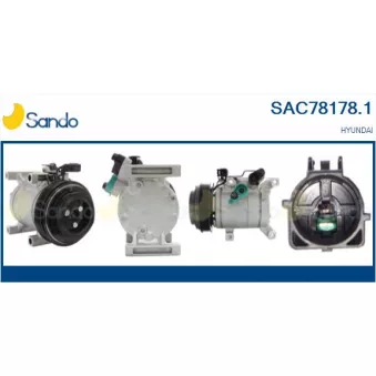 Compresseur, climatisation SANDO OEM 97701B9000