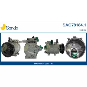 Compresseur, climatisation SANDO OEM 9770117560