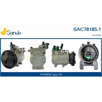 Compresseur, climatisation SANDO OEM 977011C250