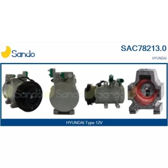 Compresseur, climatisation SANDO OEM 977013A571