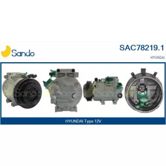 Compresseur, climatisation SANDO OEM 977012B252