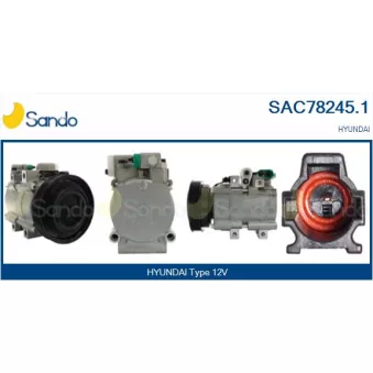Compresseur, climatisation SANDO OEM 9770139881